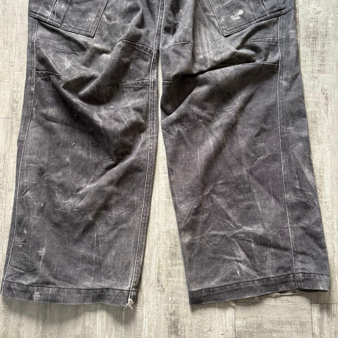 ANDERSON BELL denim printed cargo デニム　28