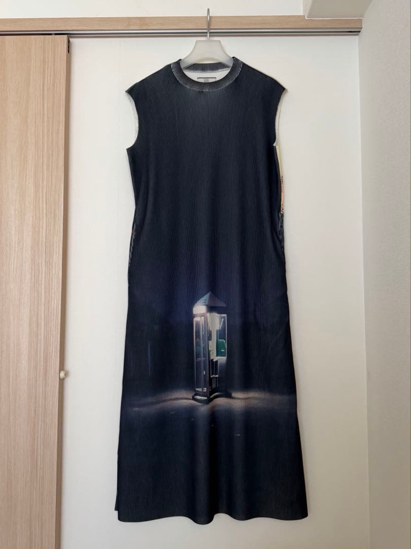 nontokyo ノントーキョー　ノースリーブリブワンピース ロングワンピース