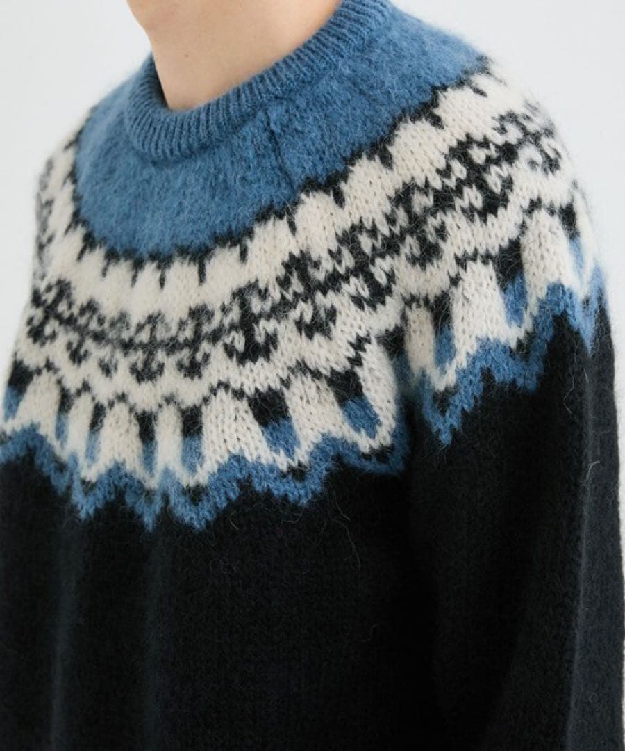 BATONER ノルディック モヘアニット　サイズ３