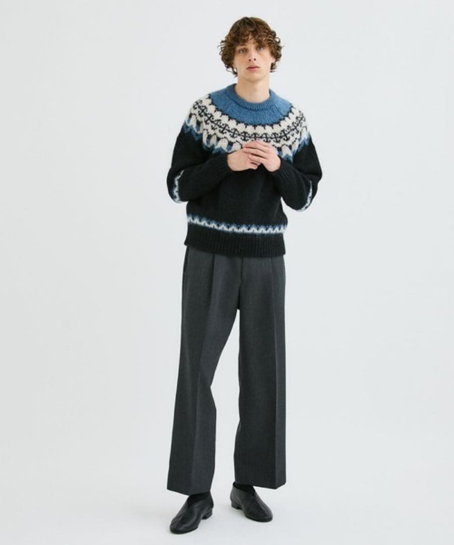 BATONER ノルディック モヘアニット　サイズ３