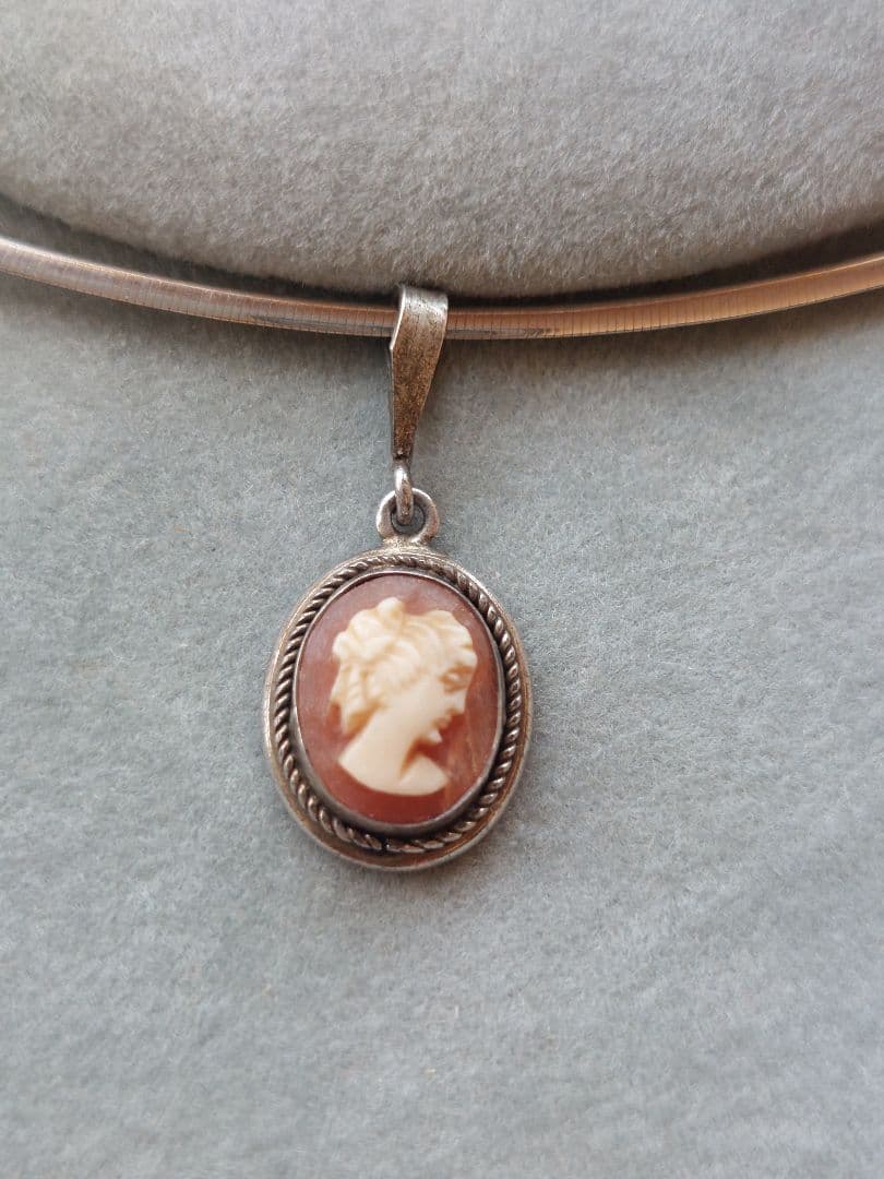 タミやん⭐アンティークペンダントトップ⭐カメオペンダントトップ⭐925