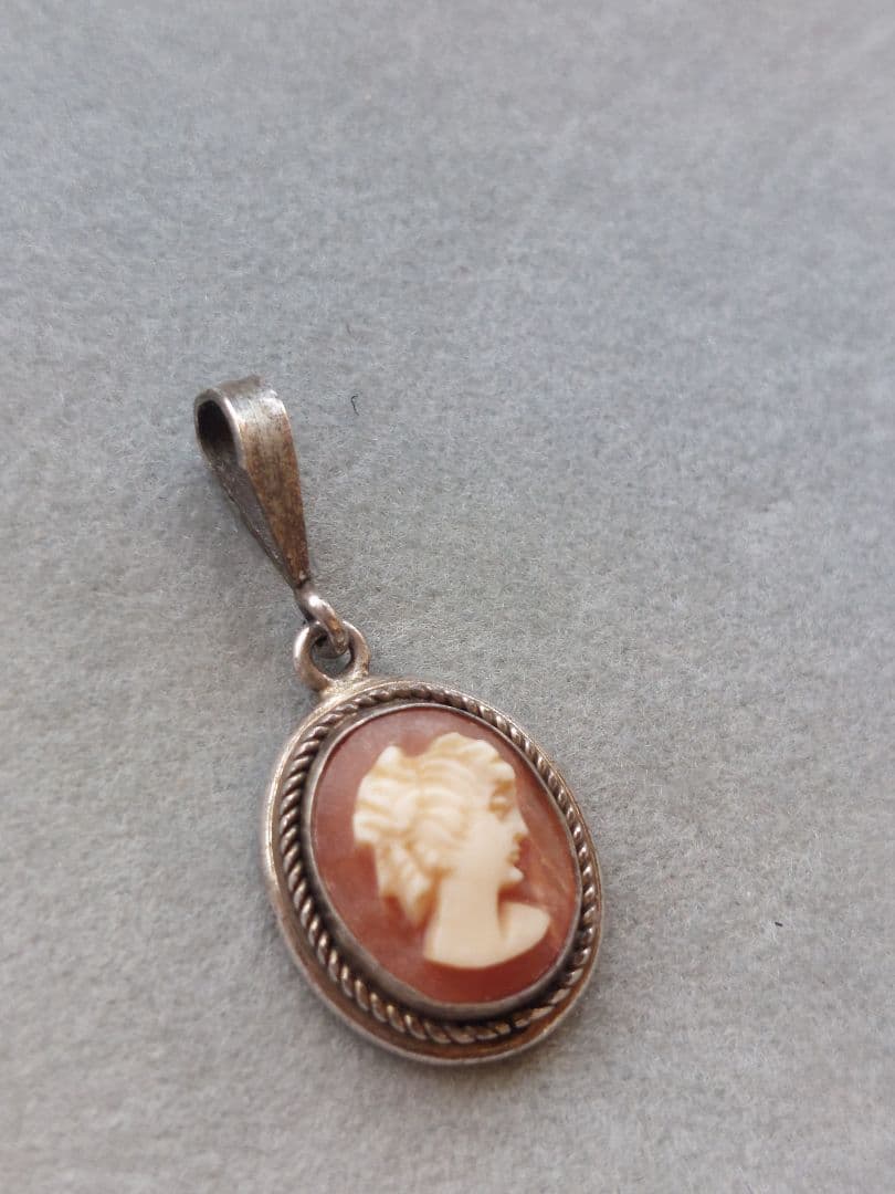 タミやん⭐アンティークペンダントトップ⭐カメオペンダントトップ⭐925