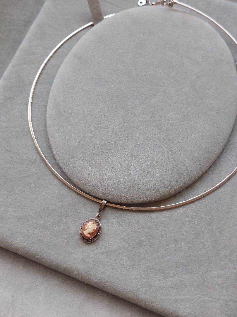 タミやん⭐アンティークペンダントトップ⭐カメオペンダントトップ⭐925