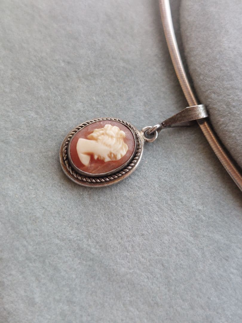 タミやん⭐アンティークペンダントトップ⭐カメオペンダントトップ⭐925