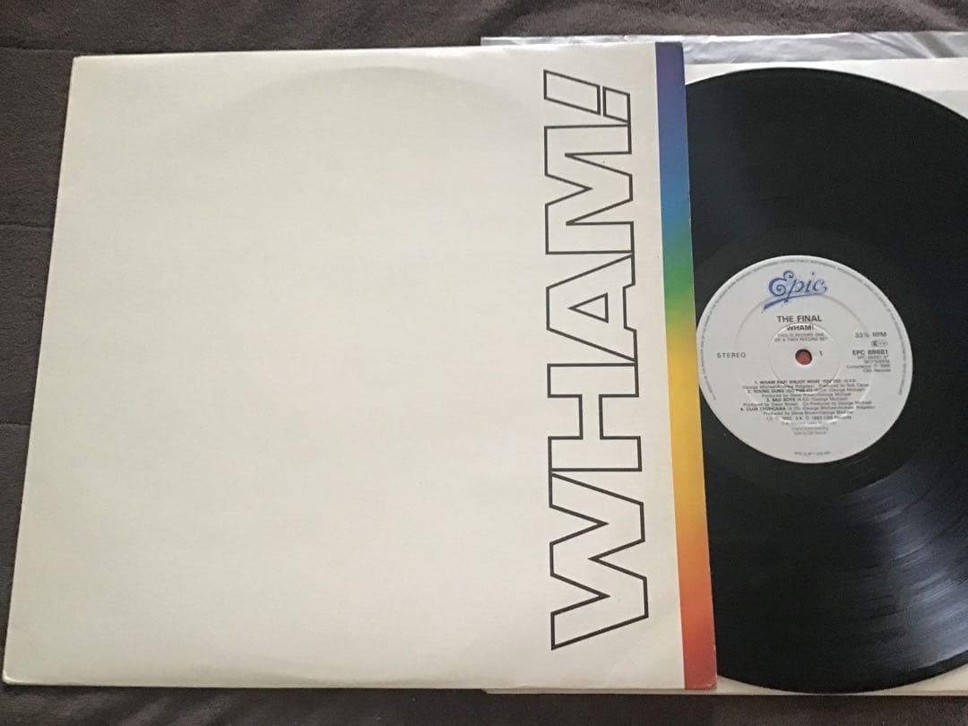 極美再生盤❣️UKオリジナル2LP『WHAM!　THE FINAL 』ワム！