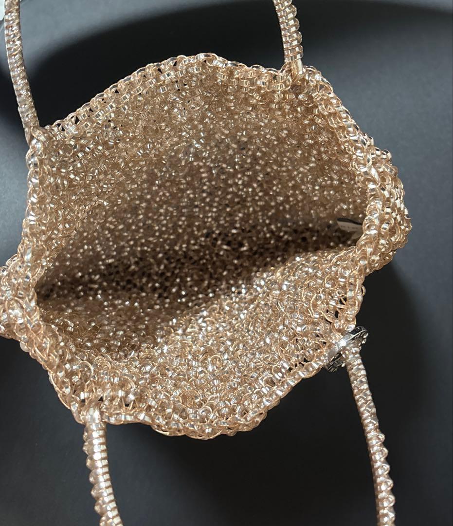 アンテプリマワイヤーリボンバッグ　ピンク