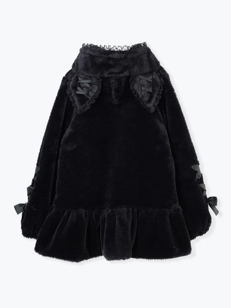 Sanrio　クロミ レースアップファーブルゾン　アウター　地雷系　秋冬　黒