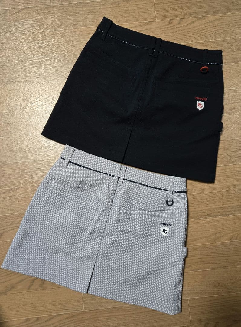 ❣️未使用に近い❣️パーリーゲイツTEXBRID抗菌 シワ防止スカート2点セット