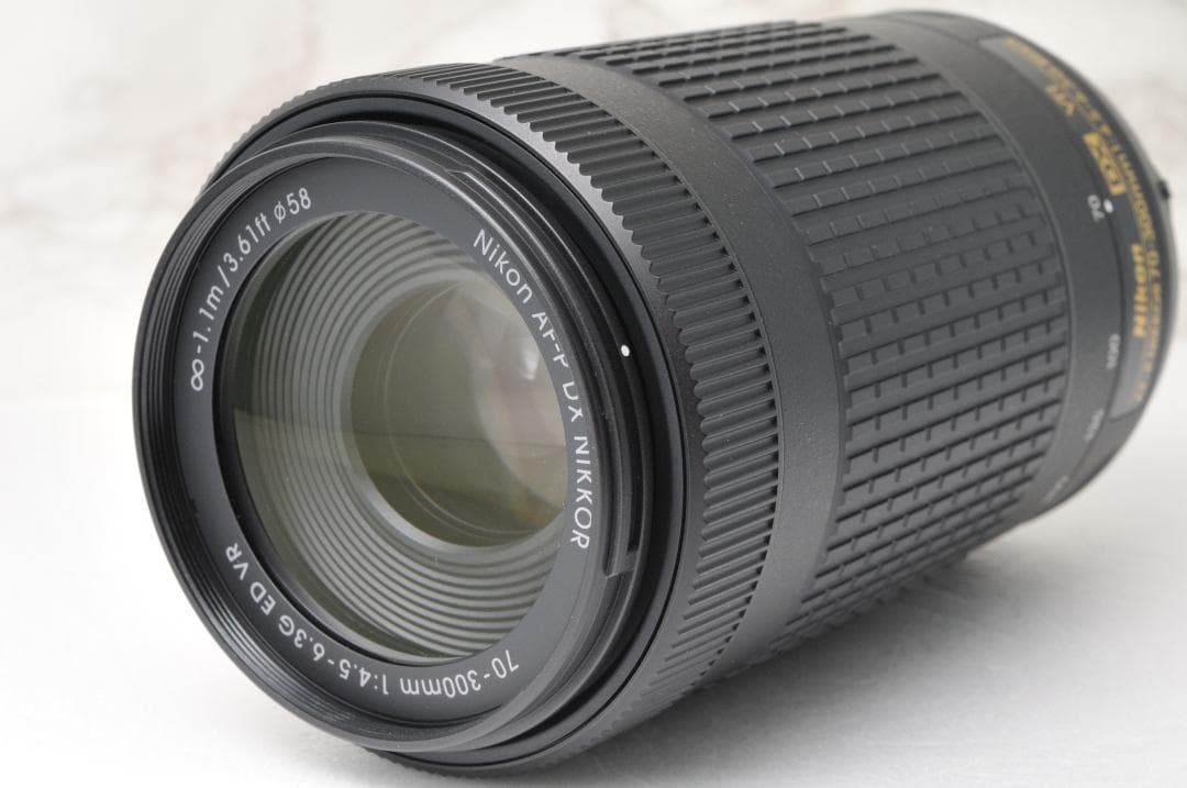 美品 Nikon AF-P 70-300mm VR⭐️望遠レンズ ズーム