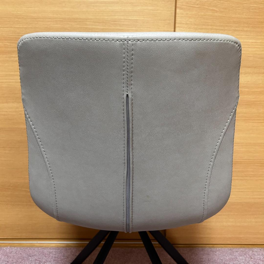 ①SongDream　VIOLA　ヴィオラ　PUレザー　回転式　ダイニングチェア