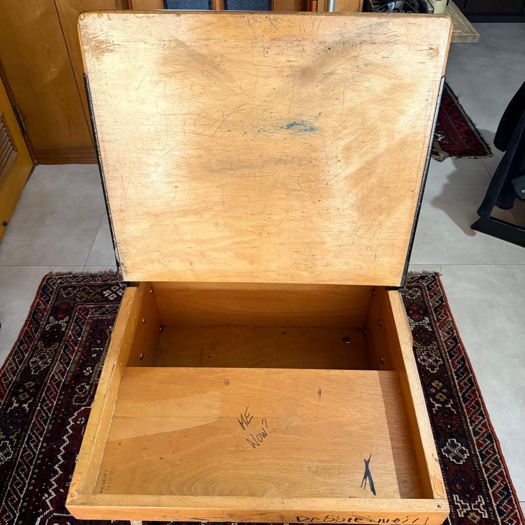 vintage schoolデスク　インダストリアル　アンティーク