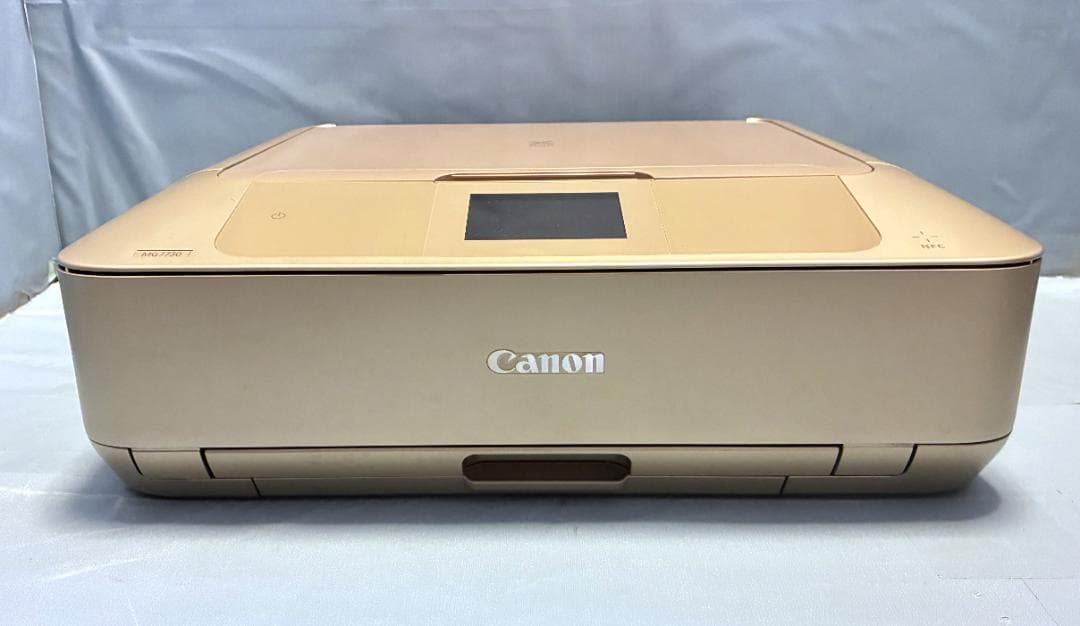 【動作OK】美品！！　Canon　キャノン　プリンタ　MG7730　ゴールド