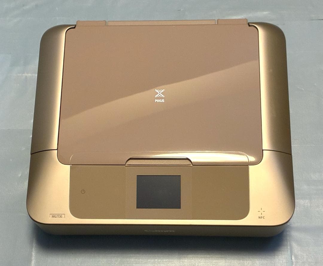 【動作OK】美品！！　Canon　キャノン　プリンタ　MG7730　ゴールド