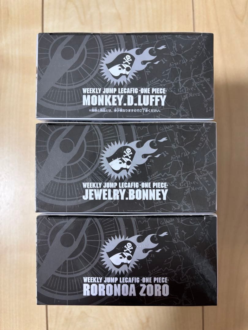 ワンピースカード　レカフィグ　ルフィ　ゾロ　ボニー　未開封　未使用