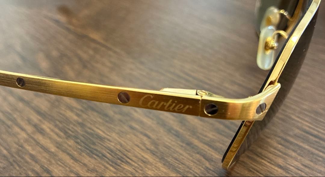 フランス製　カルティエ サントス デュモン サングラス