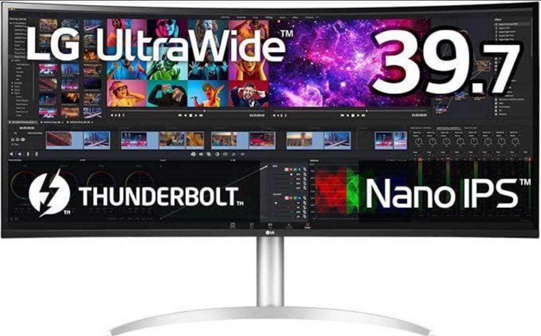 新品　LG 40WP95C-W 39.7インチ/5K2K ウルトラワイドモニター