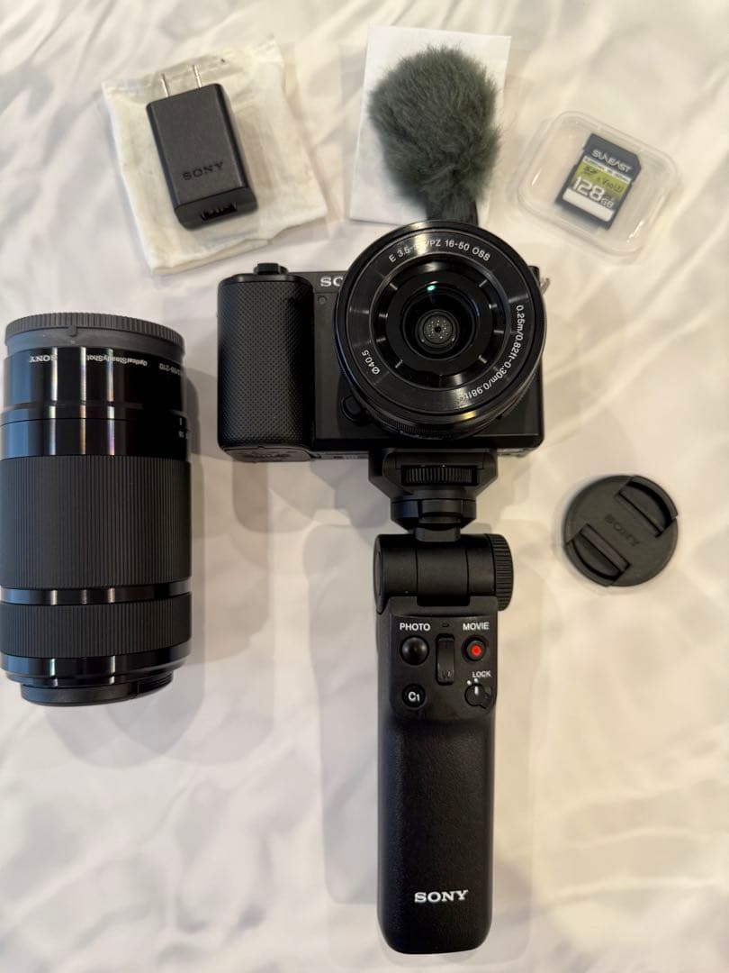 極美品SONY ZV-E10フルセット♪SD付お得装備！