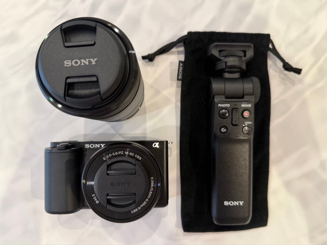 極美品SONY ZV-E10フルセット♪SD付お得装備！