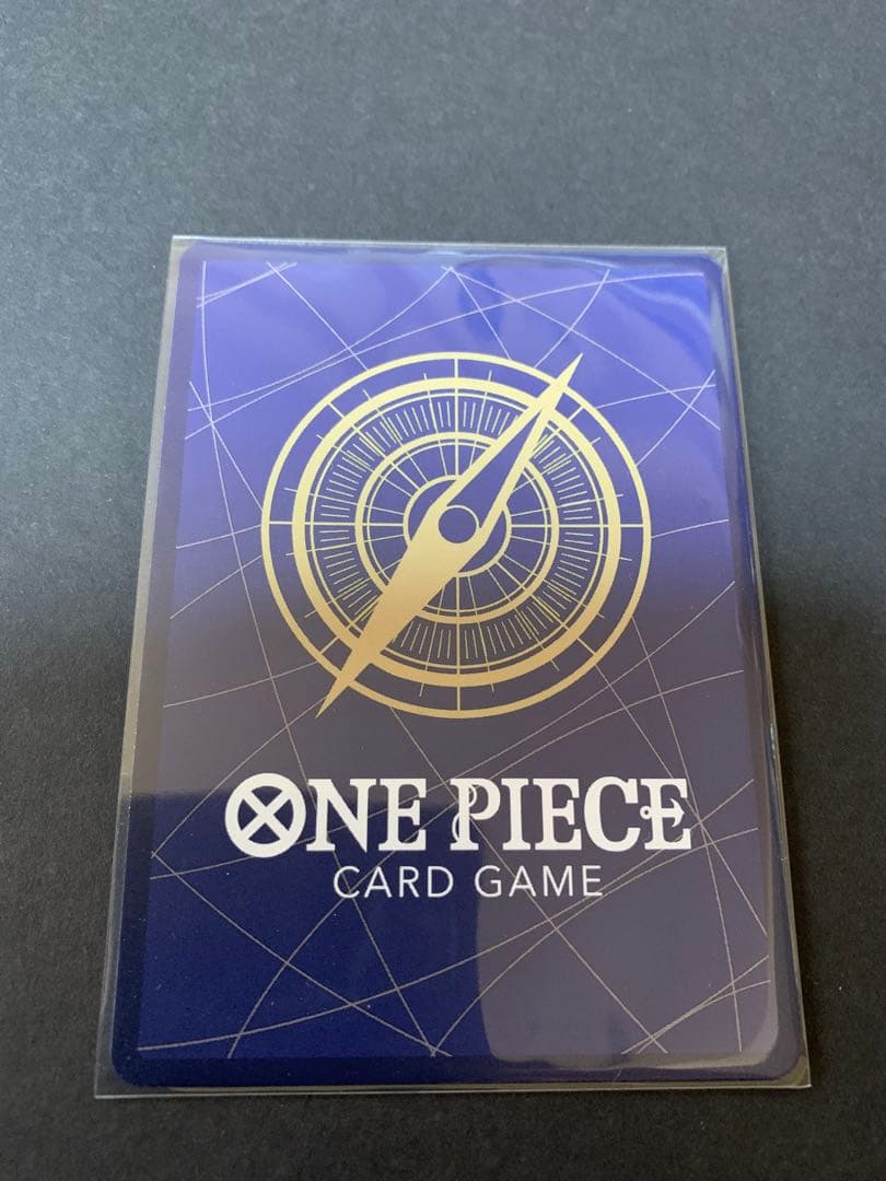 ワンピースカード　モンキーDルフィ　コミパラ