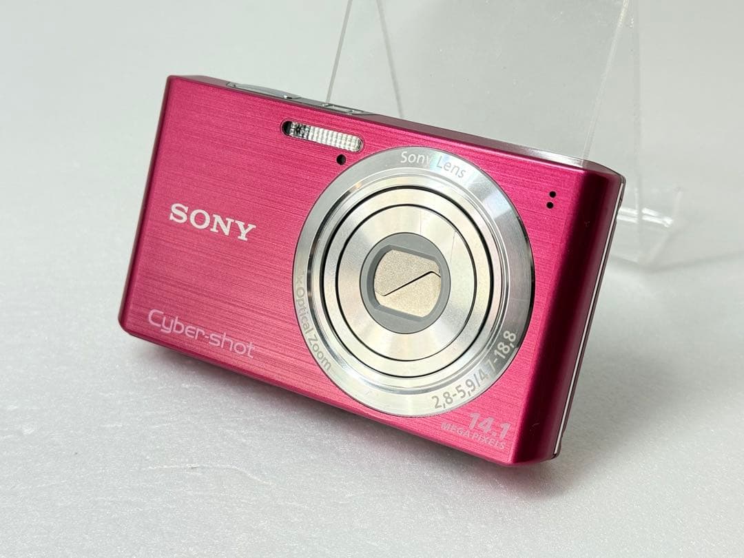 SONY Cyber-shot DSC-W610 ピンク 動作確認済 コンデジ