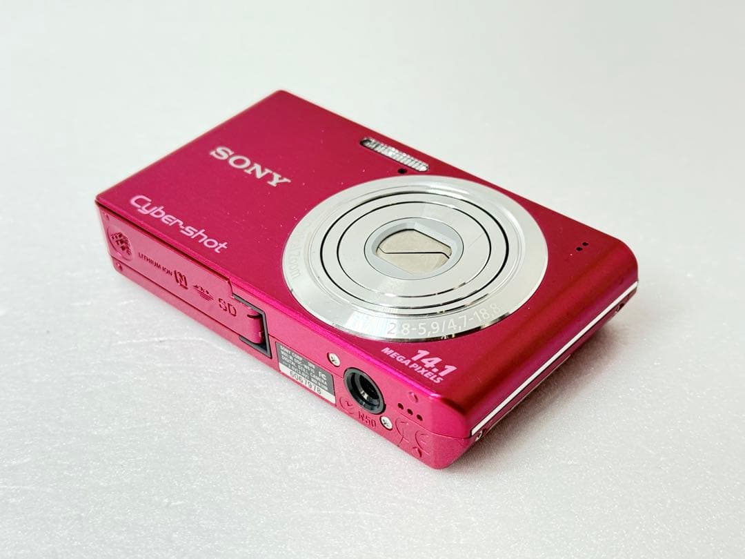 SONY Cyber-shot DSC-W610 ピンク 動作確認済 コンデジ