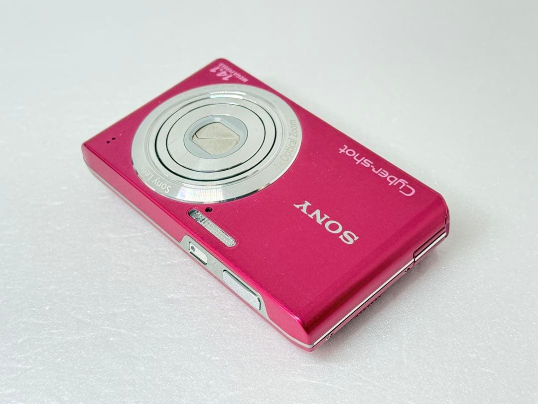 SONY Cyber-shot DSC-W610 ピンク 動作確認済 コンデジ