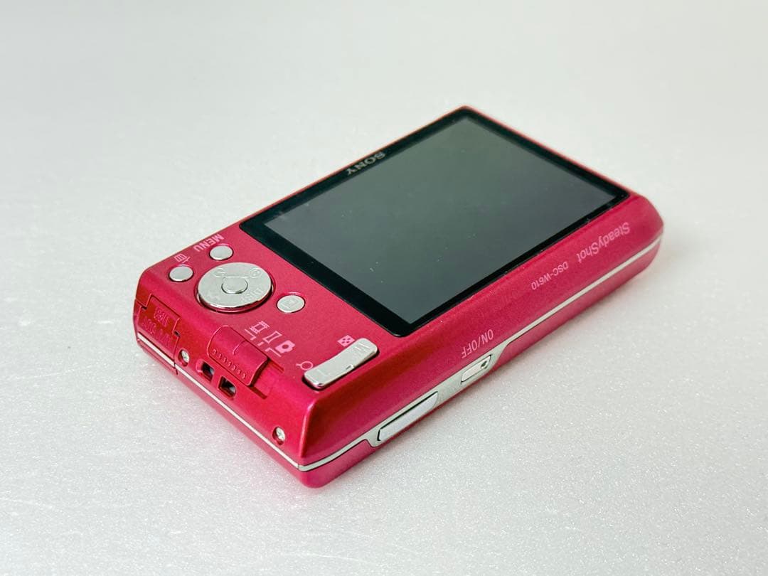 SONY Cyber-shot DSC-W610 ピンク 動作確認済 コンデジ