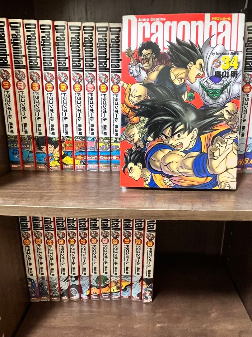 ドラゴンボール 鳥山明 No.1〜34 全巻！