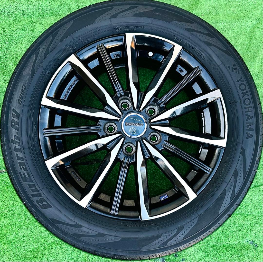 16x6.5J 114.3 205/60R16 4本 ノア ヴォクシー 等