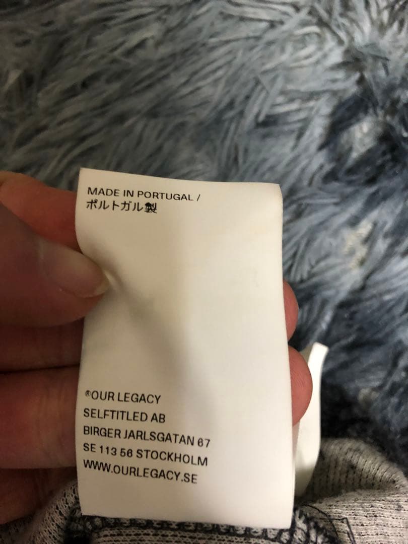 アワーレガシー　our legacy モヘアニット