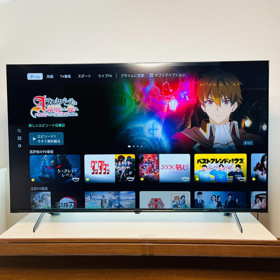 GoogleTV搭載 4K／HDR対応 50V型 液晶テレビ＜グリーンハウス＞