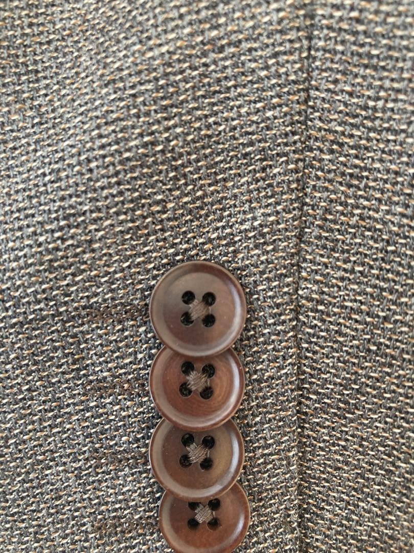 鎌倉シャツ　ブラウン テーラードジャケット