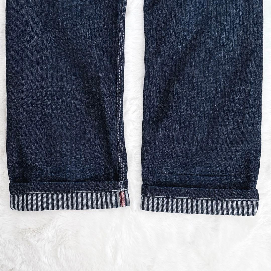 児島ジーンズ ダイスウィーブペインターパンツ KOJIMAGENES ストライプ