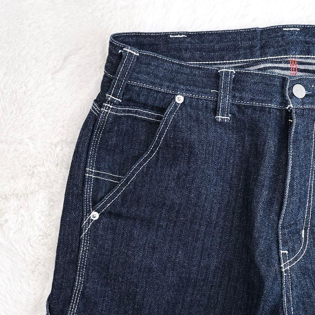 児島ジーンズ ダイスウィーブペインターパンツ KOJIMAGENES ストライプ