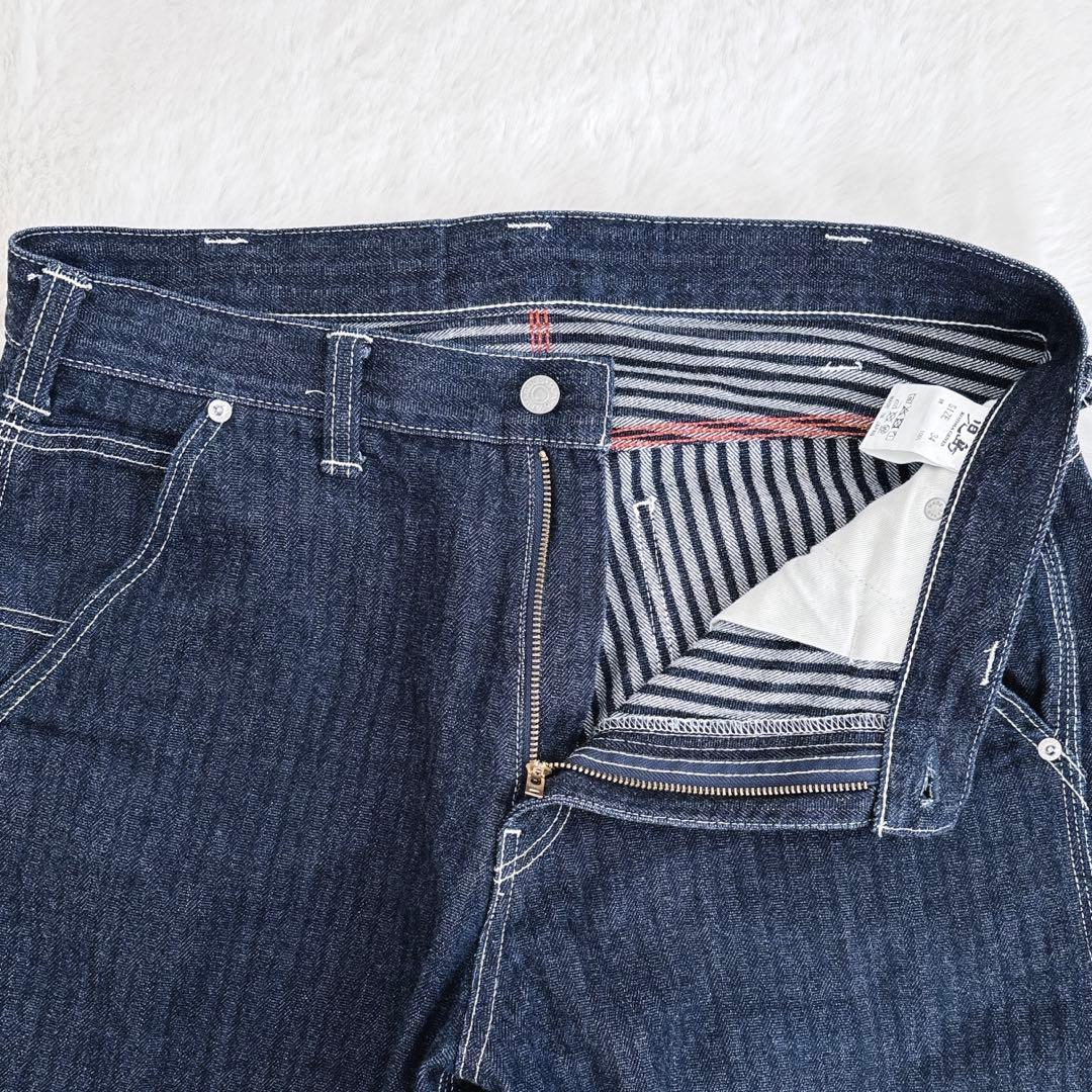 児島ジーンズ ダイスウィーブペインターパンツ KOJIMAGENES ストライプ