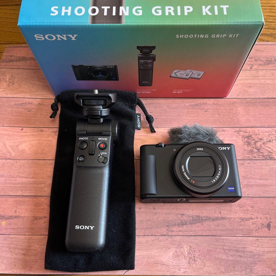 SONY VLOGCAM ZV-1G シューティンググリップキット
