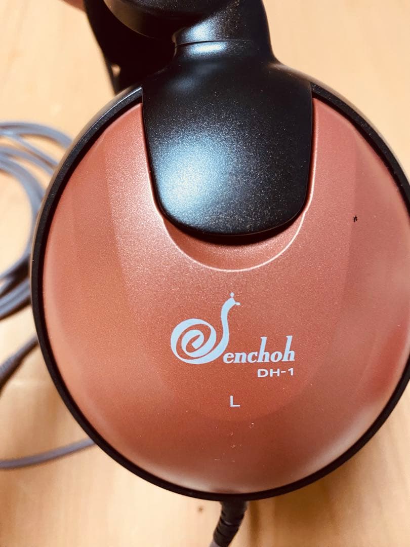 【パッド張替済】 傳田聴覚システム 伝聴研 ヘッドホン denchoh dh-1