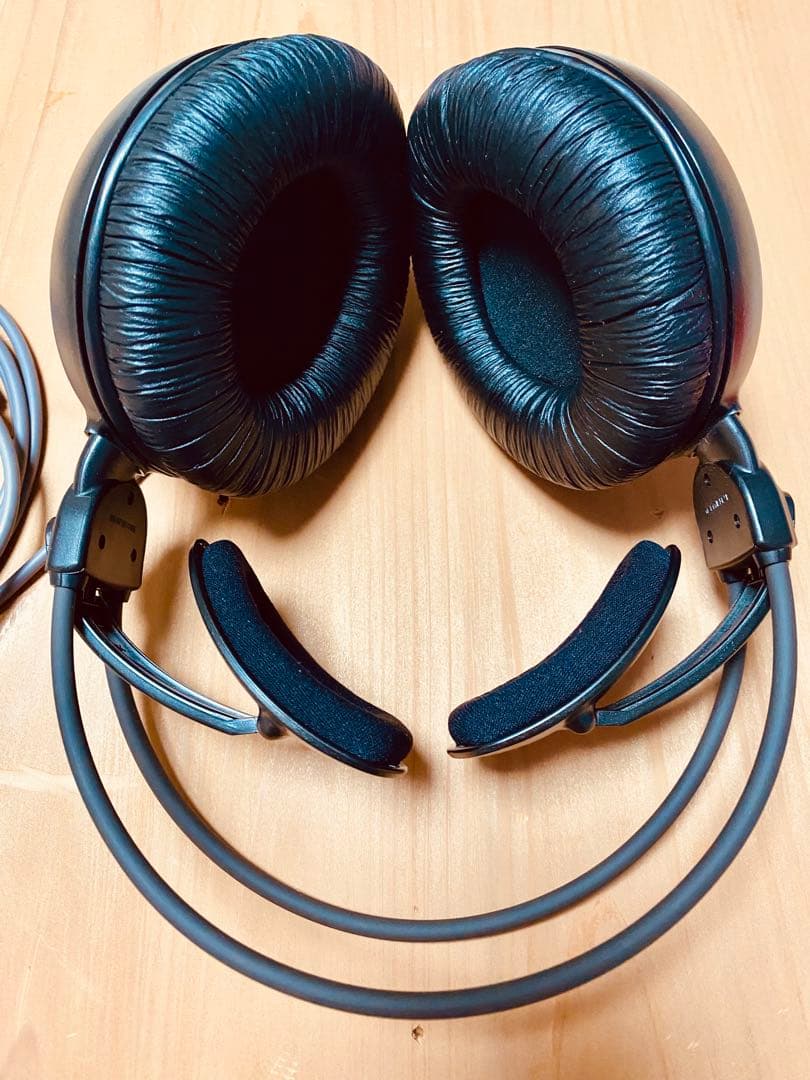 【パッド張替済】 傳田聴覚システム 伝聴研 ヘッドホン denchoh dh-1