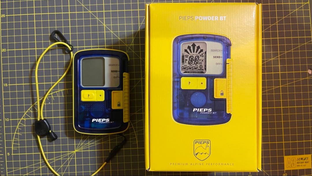 ピープス　パウダーBT 雪崩　ビーコン