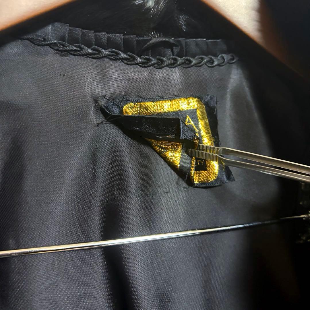 【SAGA・MINK】 リアルファーコート13号 ロングコート 金タグ