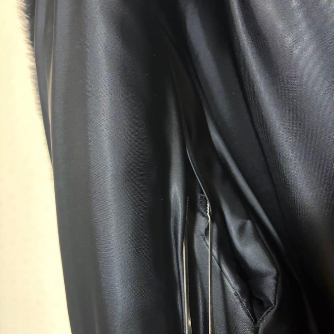 【SAGA・MINK】 リアルファーコート13号 ロングコート 金タグ