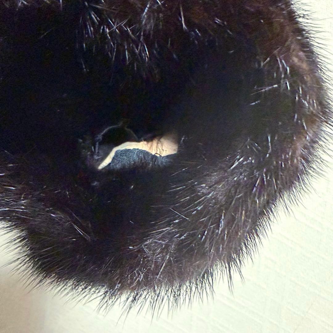 【SAGA・MINK】 リアルファーコート13号 ロングコート 金タグ