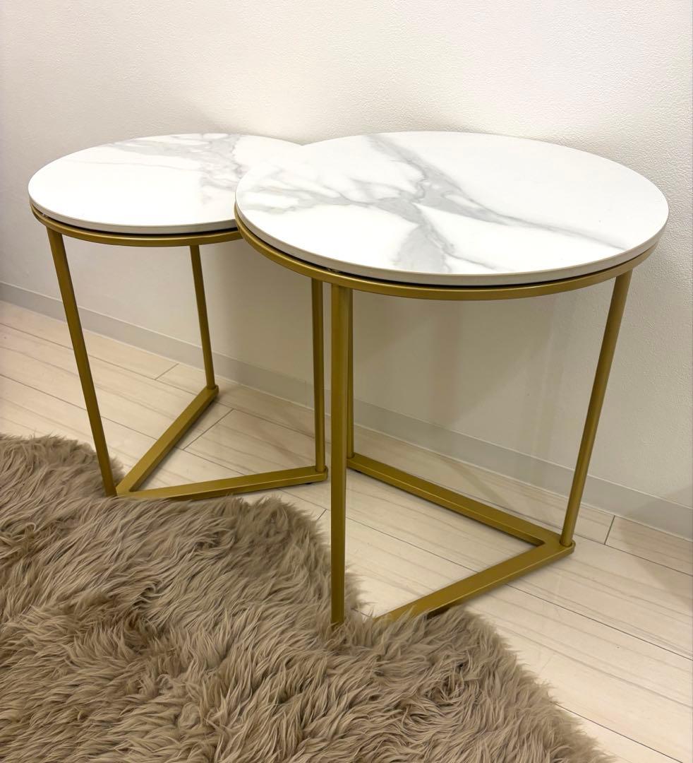 ネストテーブル　2個