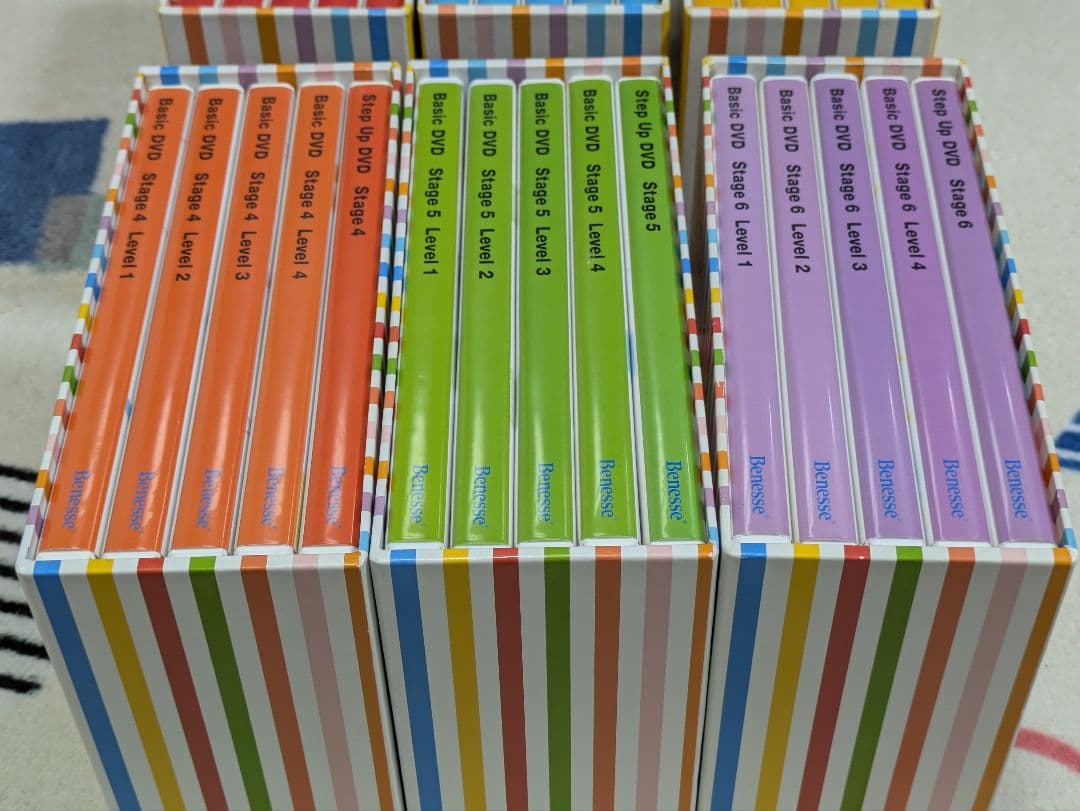 【全6ステージ30枚】Benesse World wide Kids DVD