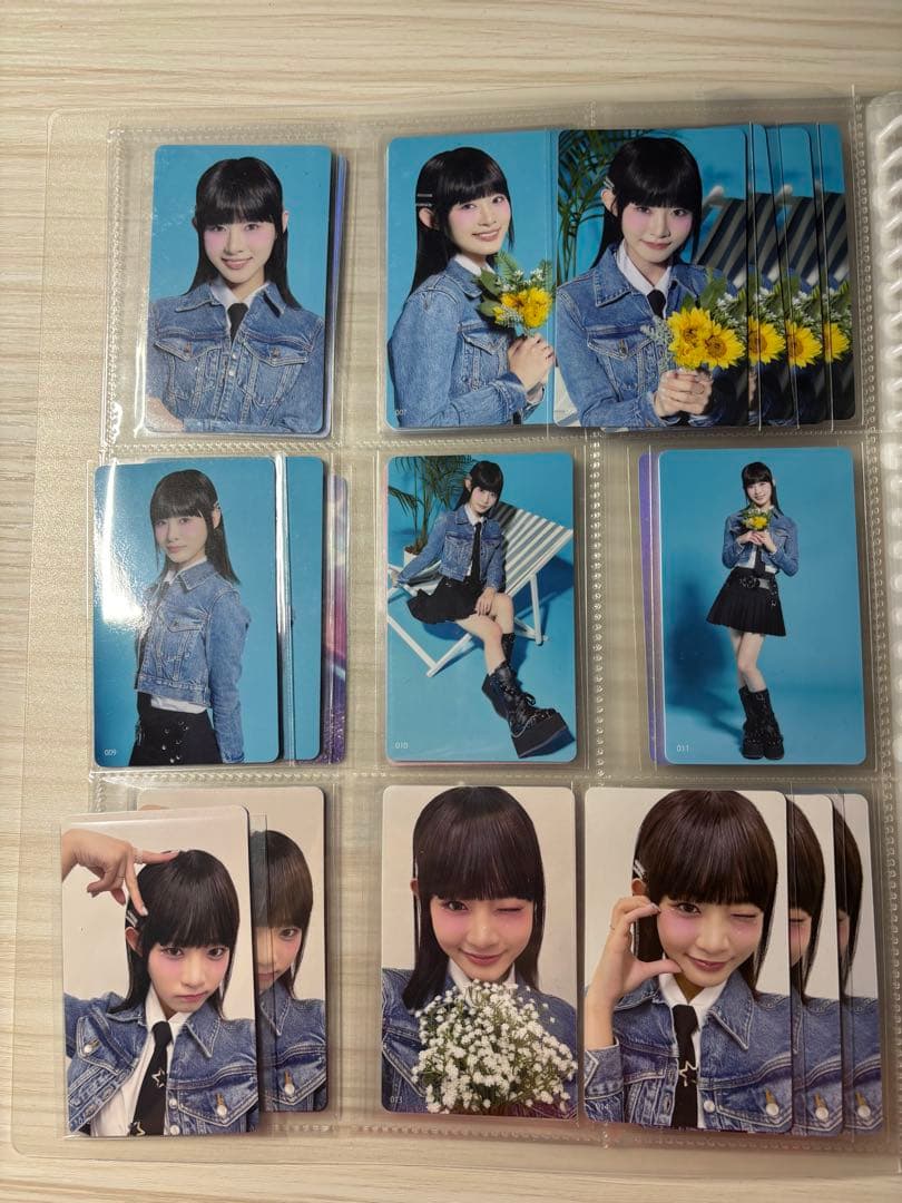 ME:I 飯田栞月　トレカ　まとめ売り　約80枚