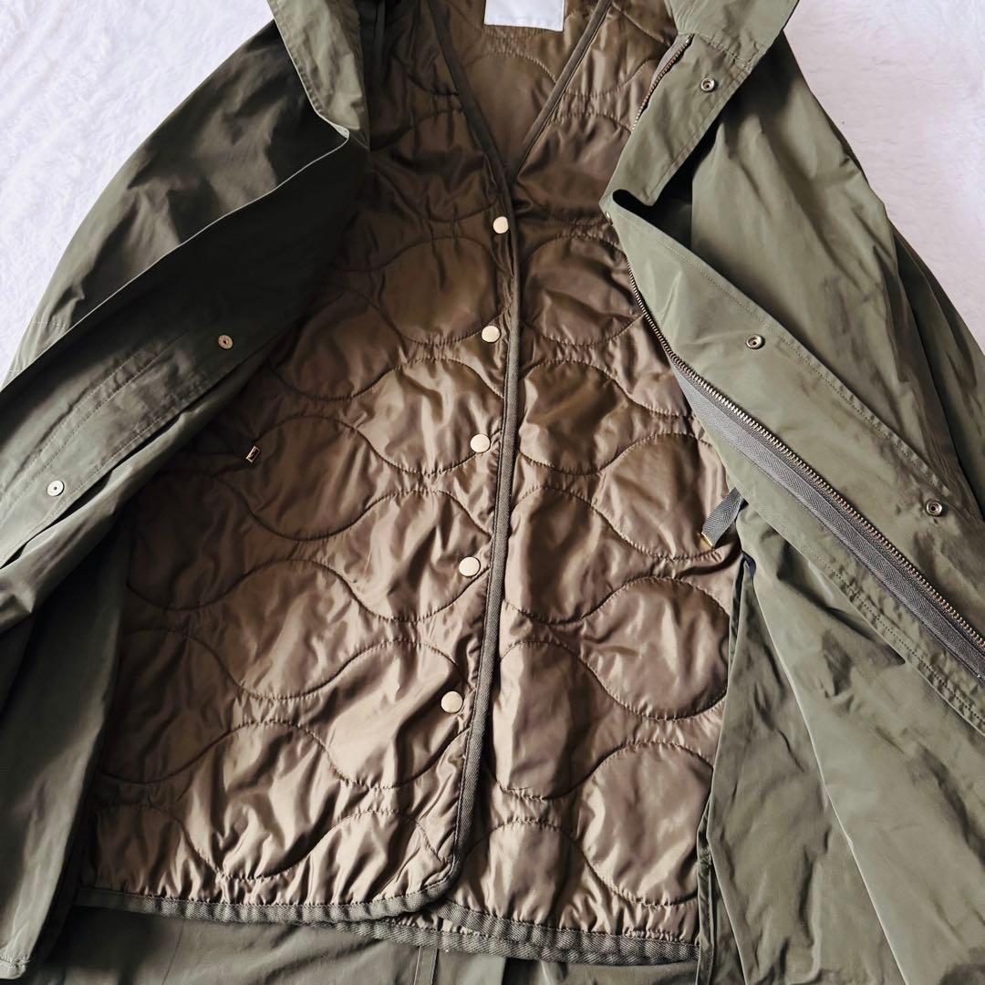 【希少】 ガリャルダガランテ モッズコート キルティングジャケット フード付き