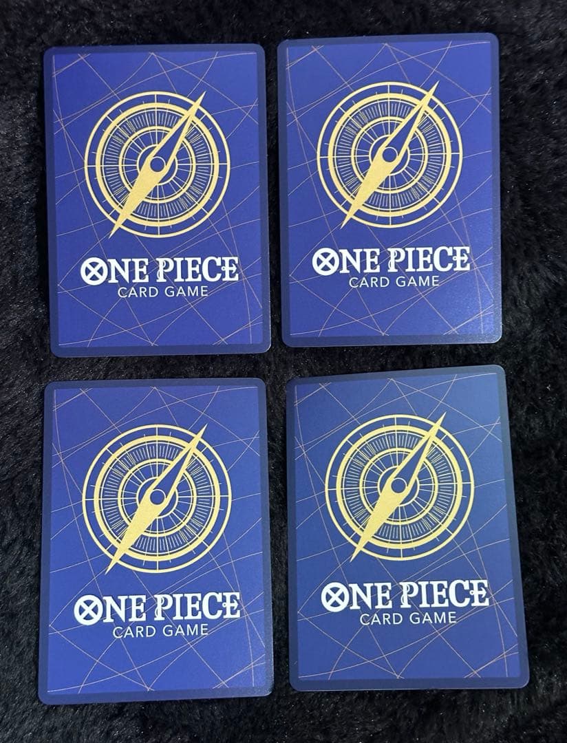 ルフィ ST21-014 パラレル 4枚　ワンピースカード 安心の匿名配送