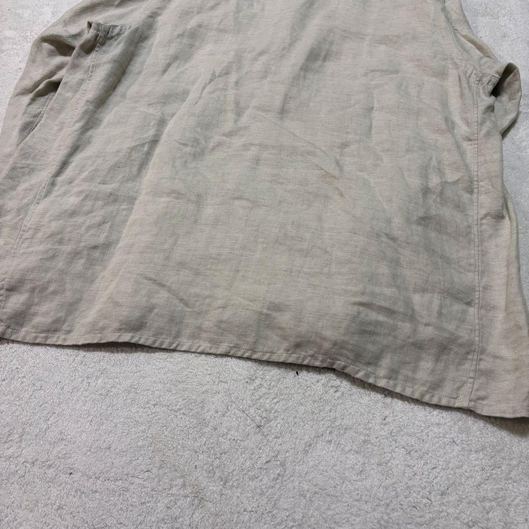 【美品】COMOLI☆シャツジャケット☆46☆アイボリー