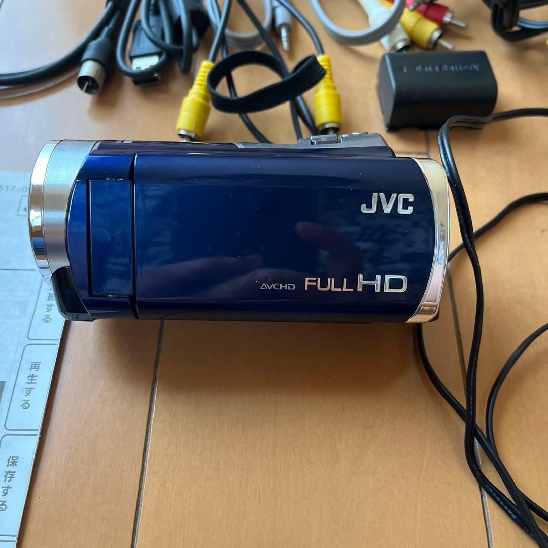 JVC GZ-E600-W ブルーレイディスクライター CU-BD5-E セット