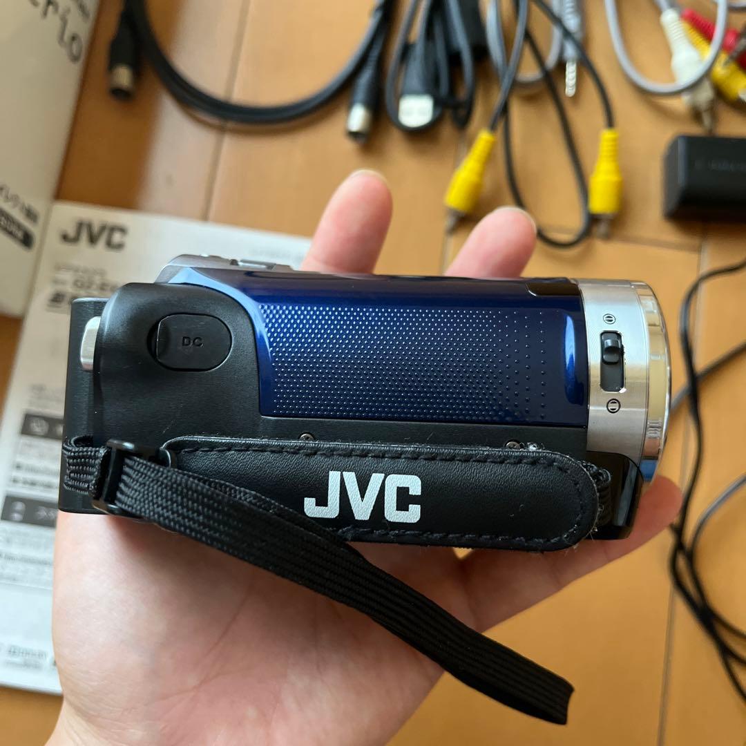 JVC GZ-E600-W ブルーレイディスクライター CU-BD5-E セット